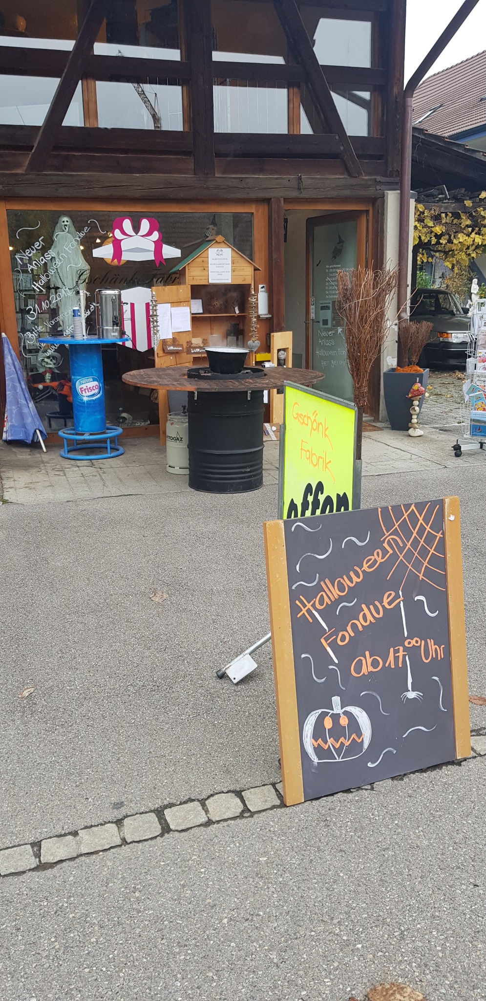Fonduebar an Halloween